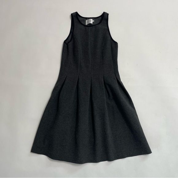 SHADES OF GREY BY MICAH COHEN Dresses & Skirts - SHADES IF GREY BY MICAH COHEN charcoal and black flare dress